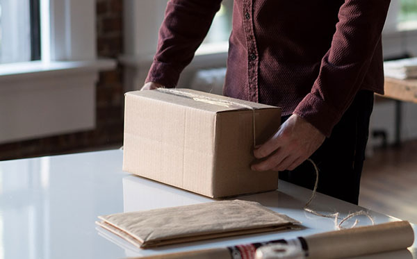 Paket verpacken